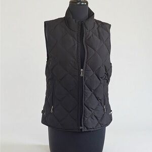 Tommy Hilfiger Black Quilted Vest